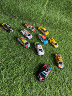 Metal Racing Cars Pack of 10
