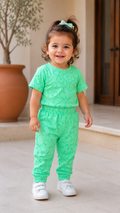 Mint Green Unisex Kids Co-ord Set