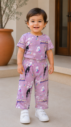 Dusty Pink Unisex Kids Co-ord Set