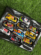 Metal Racing Cars Pack of 10