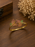 Multicolor Floral Stone Bracelet - 3377
