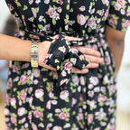 Black Geogertte Maxi - 3097