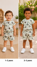 Sage Green Unisex Kids Co-ord Set