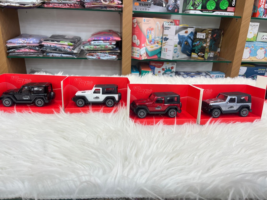 THAR- Metal Pull Back Cars -Pack of Six