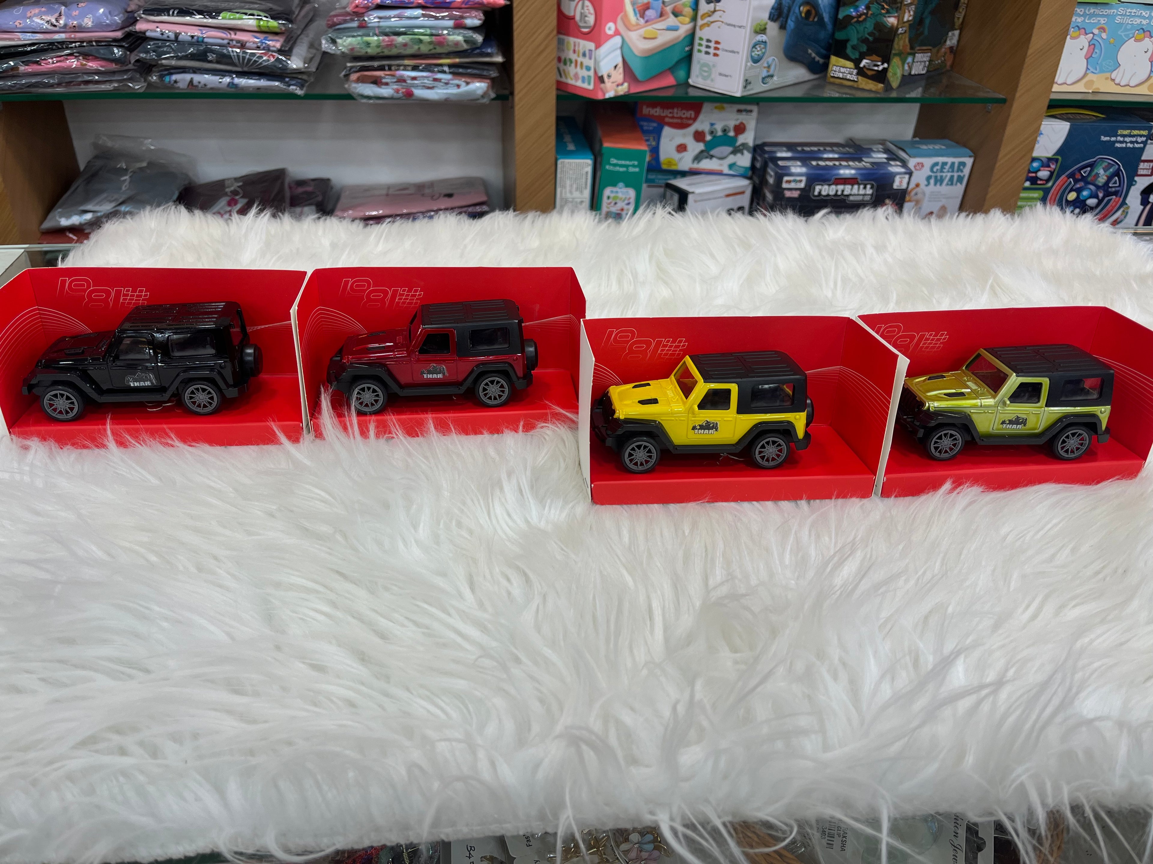 THAR- Metal Pull Back Cars -Pack of Six