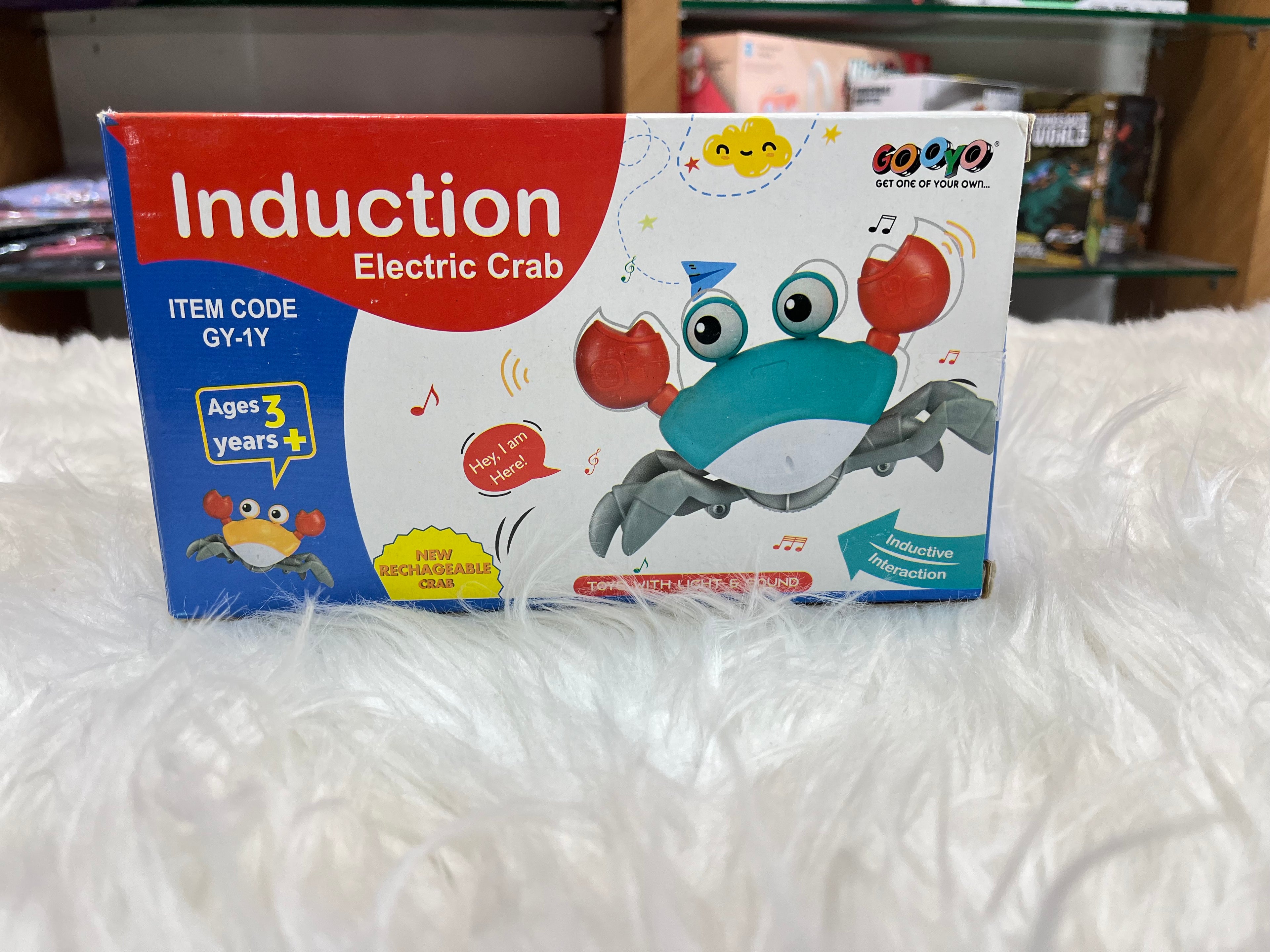 Dancing Crab - Rechargable and sensor