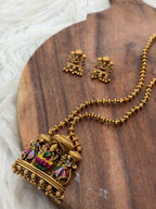 Antique Lakshmi Temple Jewellery Set - 3356