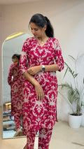 Rani Pink Cotton Coord Set - 3150