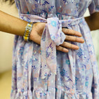 Purple Shiffon Maxi - 3095