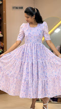 Purple Shiffon Maxi - 3095