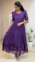 Deep Purple Floral - 3281