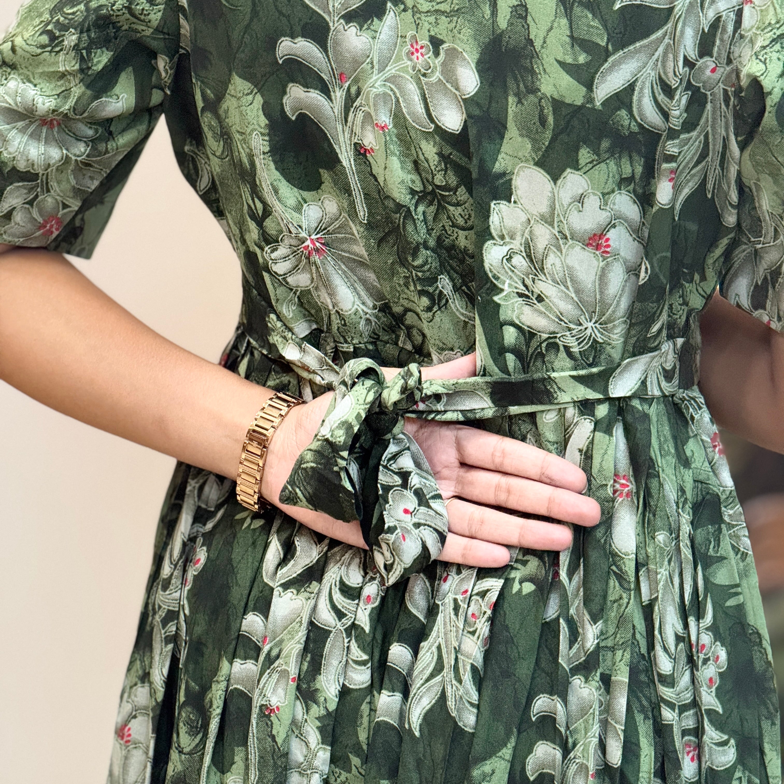 Emerald Blossom Maxi