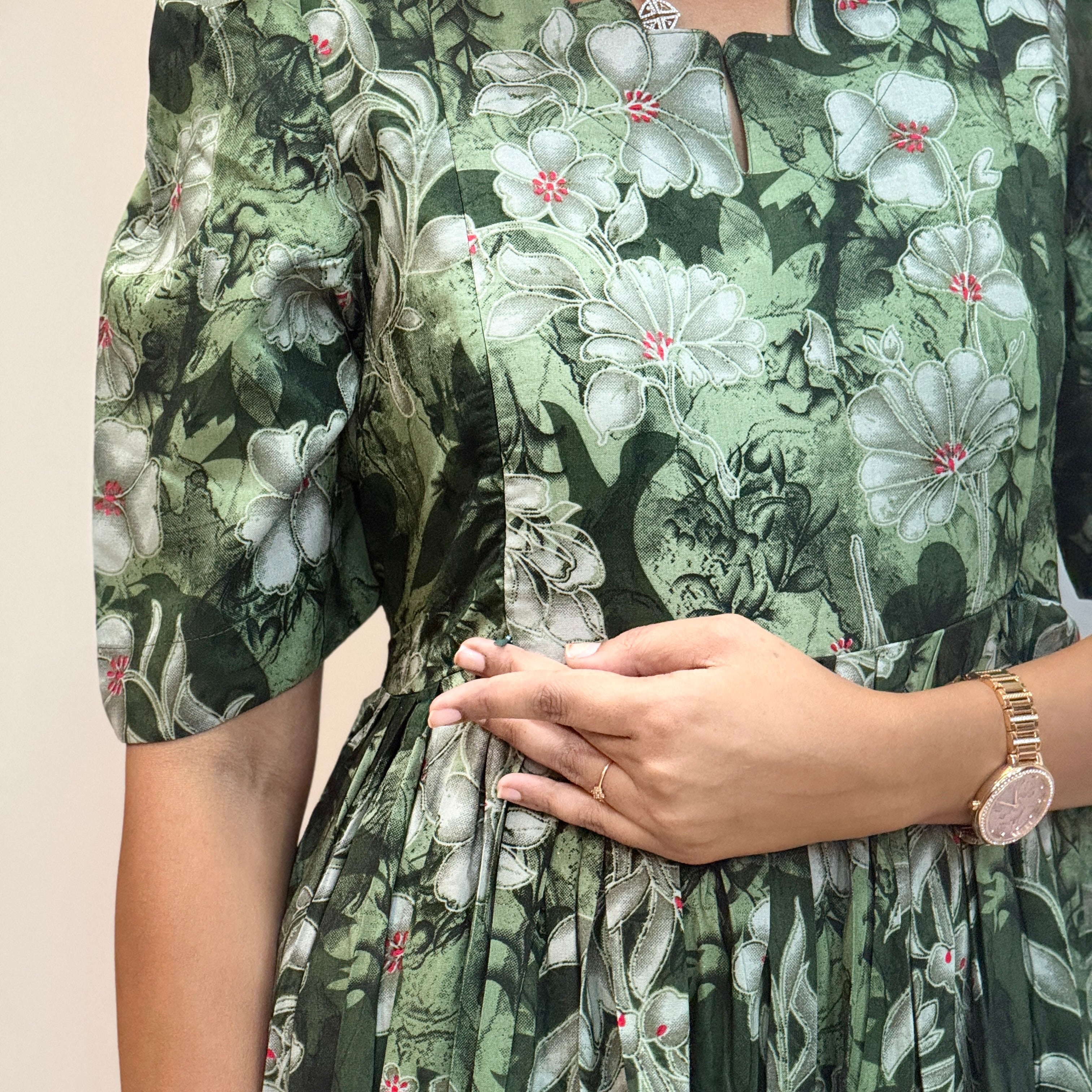 Emerald Blossom Maxi