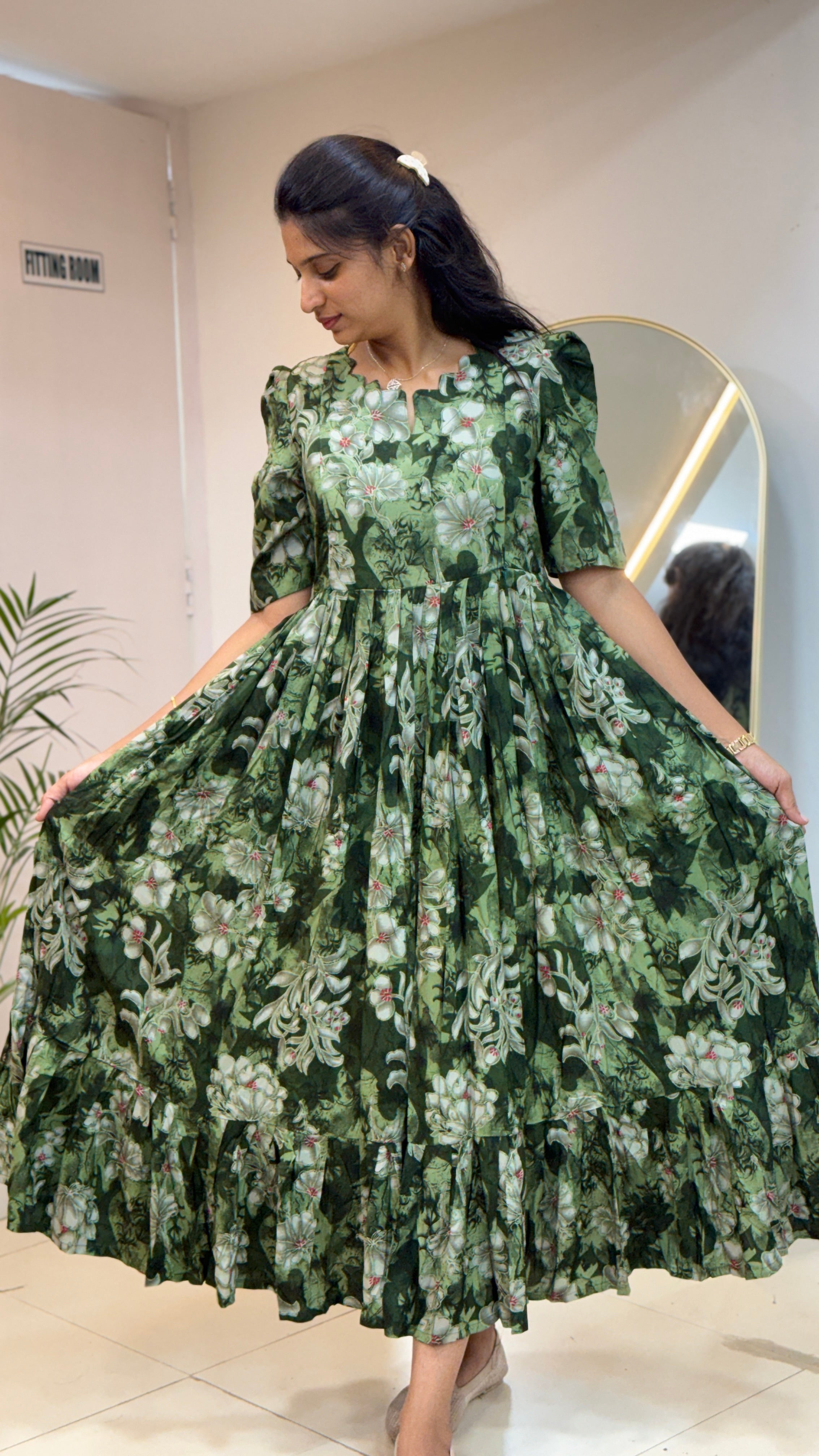 Emerald Blossom Maxi