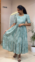 Piata Green Rayon Maxi - 2961