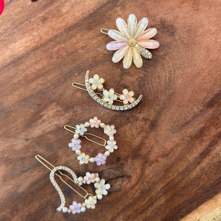 Floral Hair Clip