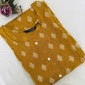 Mustard Yellow Feeding Kurti