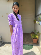 Lavender Colour Non Feeding Maxi