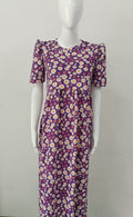 Bold Purple Zipless Maternity Wear