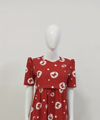 Brick Deep Red Zipless Maternity Wear
