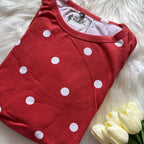 Warm Rust Red Zipless Maternity Wear