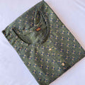 Muted Green Umbrella Kurti