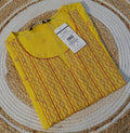 Sunshine Yellow Embroidered Kurti