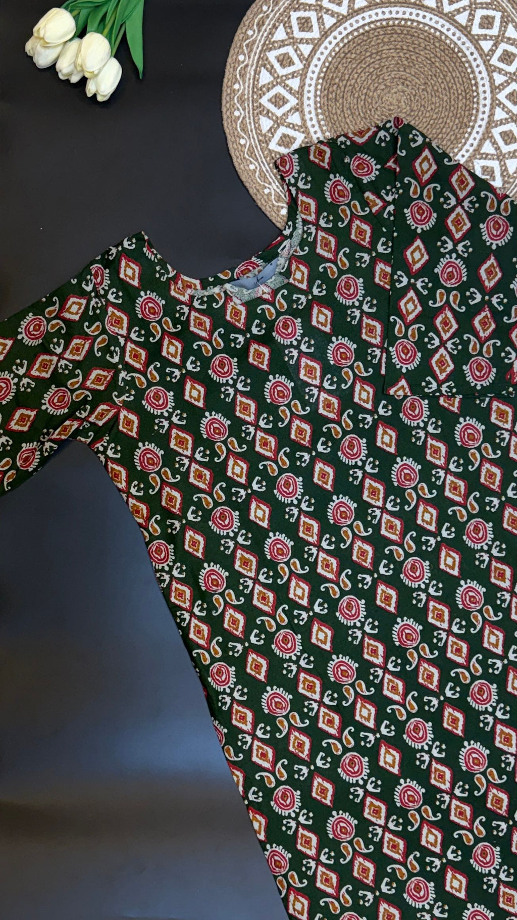 Rangoli Meadow Kurti