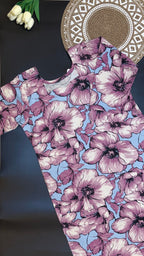 Mauve Blossom Breeze Kurti