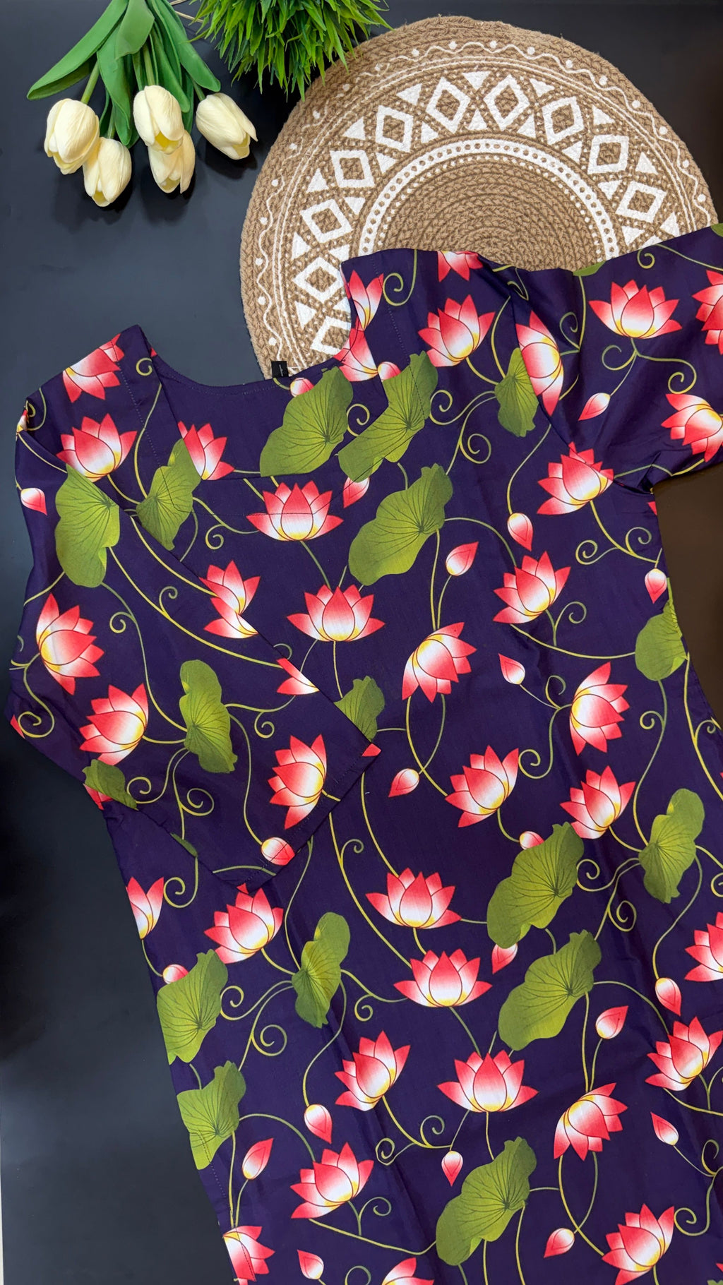 Lotus Garden Elegance Kurti