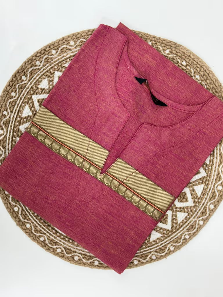 Rosewood Elegance Kurti -(2676)