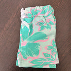 Mint Green Pastel Pink Tropical  Kid Unisex Short
