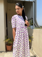 Light Green Paisley Print Non Feeding Maxi