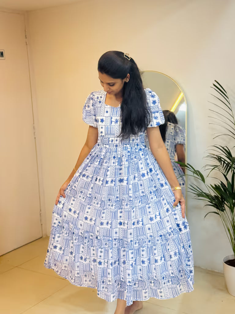 Azure Heritage Maxi-(2469)