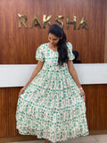 Mint Meadow Maxi-(2469)