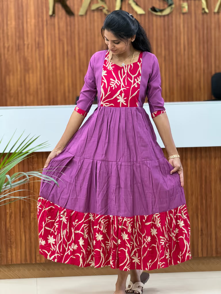 Amethyst Garden Maxi-(2636)