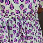 Light Green Paisley Print Non Feeding Maxi