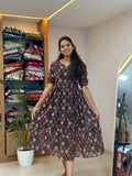 Rustic Noir Maxi -(2643)