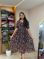 Rustic Noir Maxi -(2643)