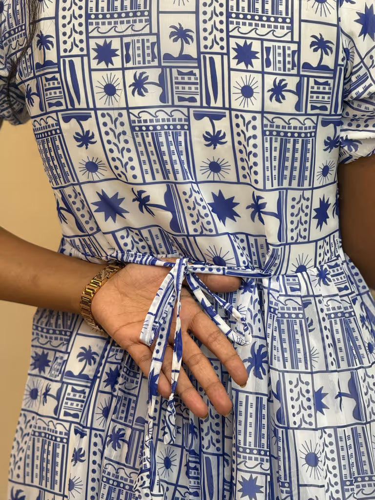 Azure Heritage Maxi-(2469)