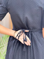 Midnight Elegance Tiered Maxi-(2631)