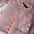 Muted Pink Shade Kurti Set