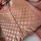 Soft Pastel Pink Shade Kurti Set