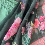 Sage Green Color Kurti Set