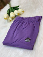 Purple Full Length Leggings