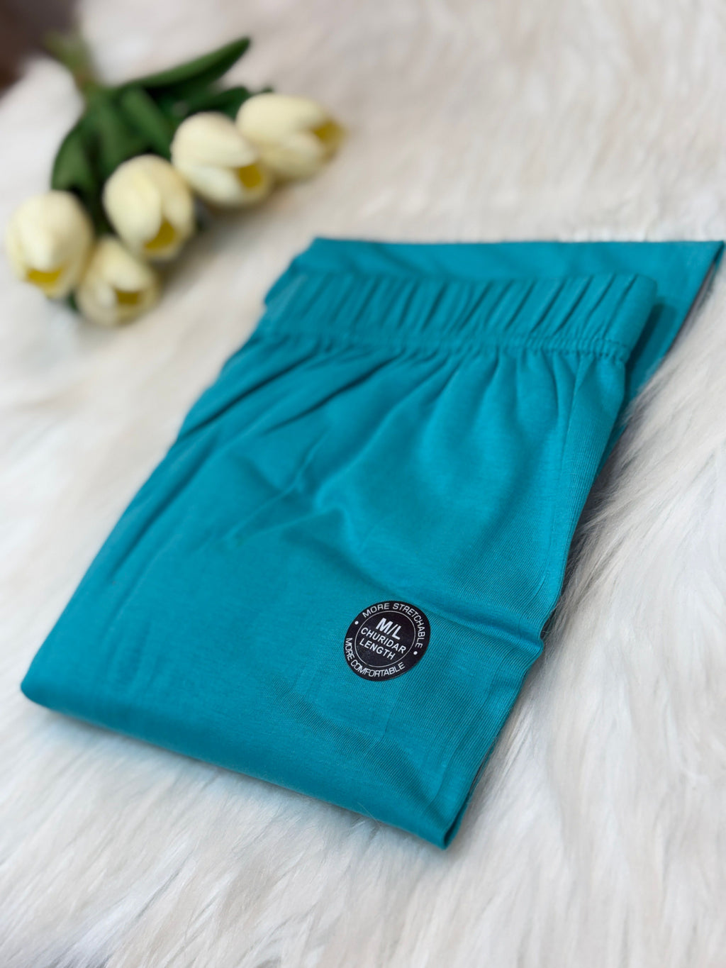 Sky Blue Full Length Leggings