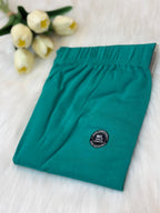 Raamar Green Angle Length Leggings