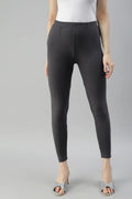 Elephant grey Angle Length Leggings