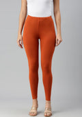 Rust brown Angle Length Leggings