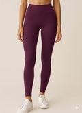 Dark Wine Angle Length Leggings